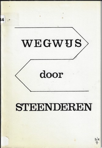 005-C-734 Wegwijs door Steenderen 1973